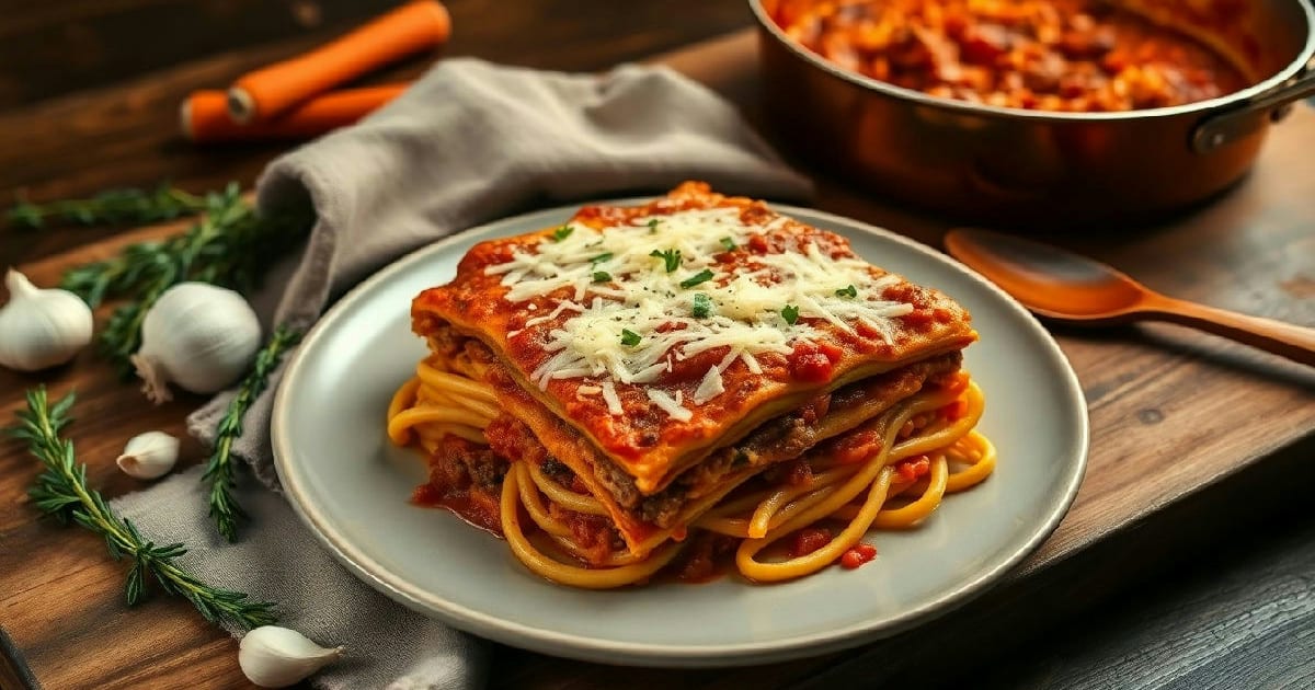 Lasagna Bolognese