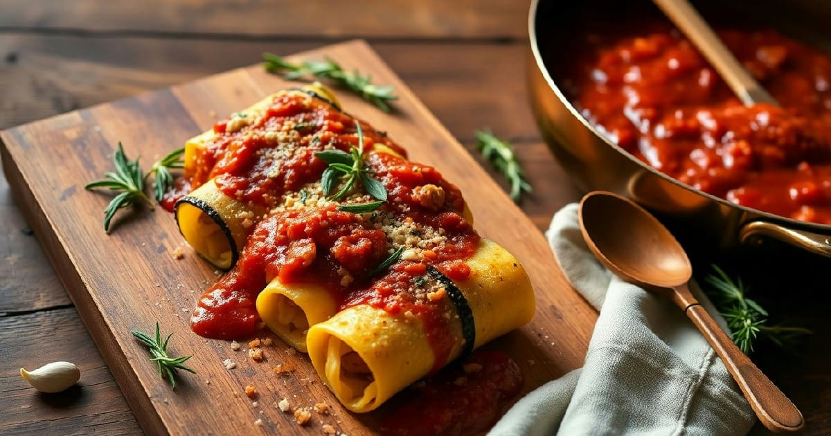 Roasted Vegetable Cannelloni